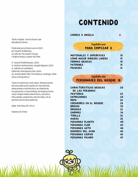 Libro Cómo Dibujar Criaturas del Bosque Lindas-1