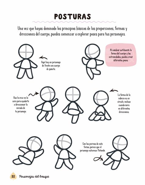 Libro Cómo Dibujar Criaturas del Bosque Lindas-3