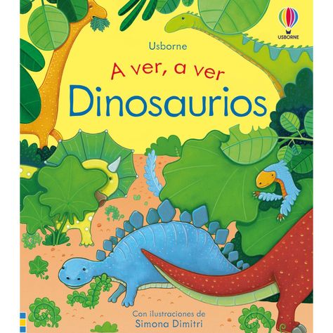 Libro A VER, A VER - DINORAURIOS-0