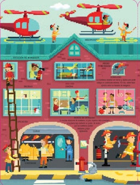 Libro Héroes de la ciudad. Mira y descubre-2