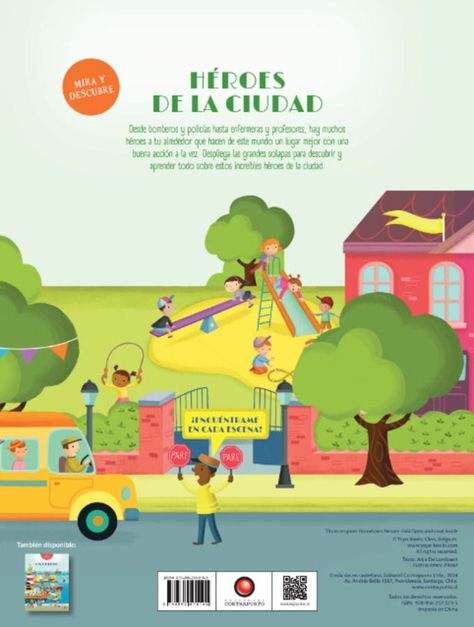 Libro Héroes de la ciudad. Mira y descubre-5