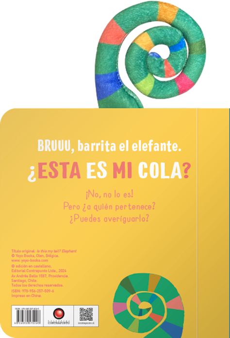 Libro ¿Esta es mi cola? Elefante-1