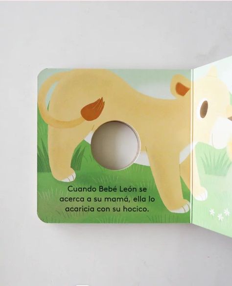 libro con titere de dedo - BEBE LEON-1