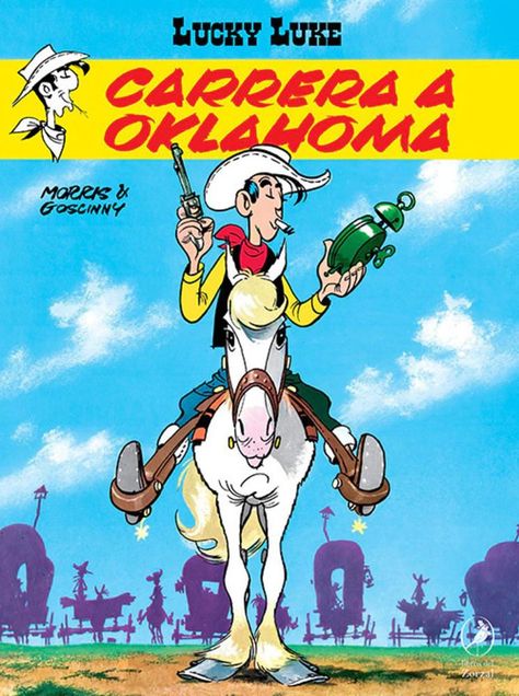 Libro Carrera a Oklahoma. Lucky Luke 05-0