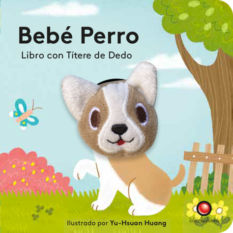 Bebé Perro. Libro con títere de dedo-0