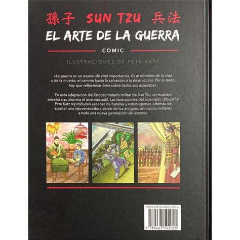 Libro El Arte De La Guerra. Sun Tzu. Comic-2