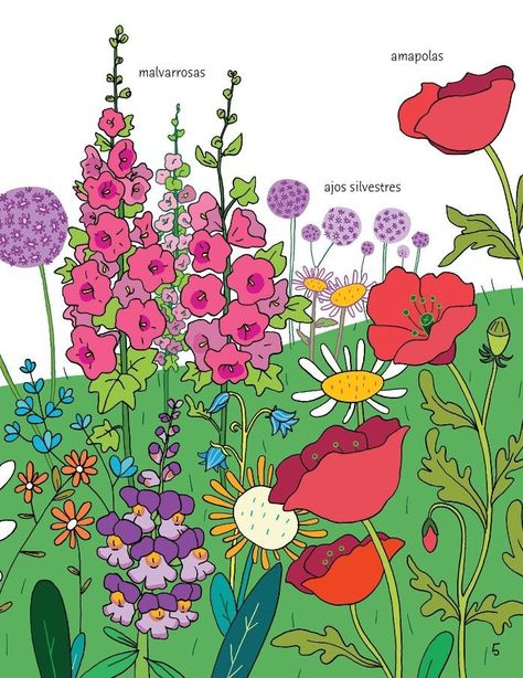 Libro En un jardín-4