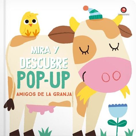 Libro Mira y descubre POP-UP- AMIGOS DE LA GRANJA-0