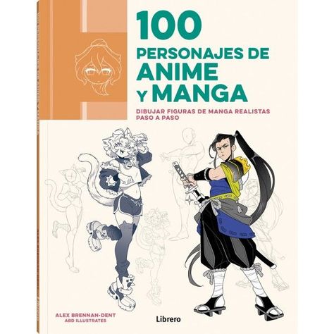 Libro 100 PERSONAJES DE ANIME Y MANGA-0