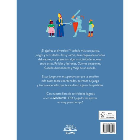 Libro AJEDREZ PARA NIÑOS. Juegos, estrategias y trucos-3