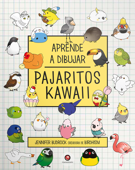 Libro Aprende a dibujar - PAJARITOS KAWAII-0