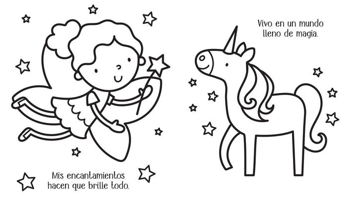 Libro Coloreo sin Parar. Un Mundo De Magia-1