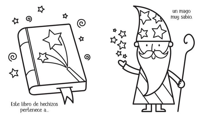 Libro Coloreo sin Parar. Un Mundo De Magia-3