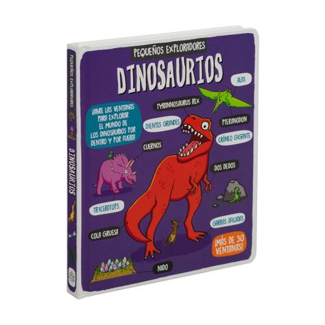 Libro pequeños exploradores - Dinosaurios-2