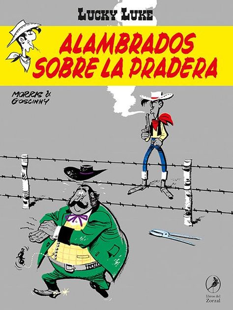 Libro Alambrados sobre la Pradera. Lucky Luke 20-0