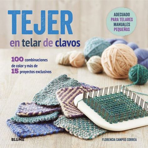 Libro Tejer En Telar De Clavos-0