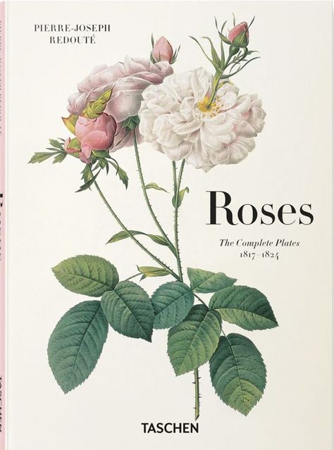 Libro Roses · Redouté · Pocket Book-0