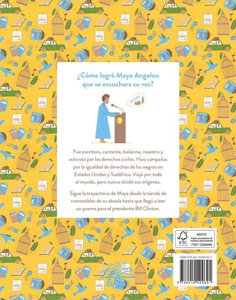 Libro pequeños relatos de grandes hist - MAYA ANGELOU-4