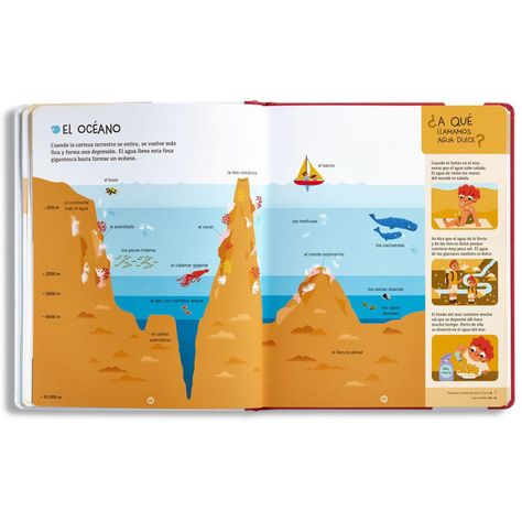 Libro biblioteca para mentes curiosas - LA TIERRA-1