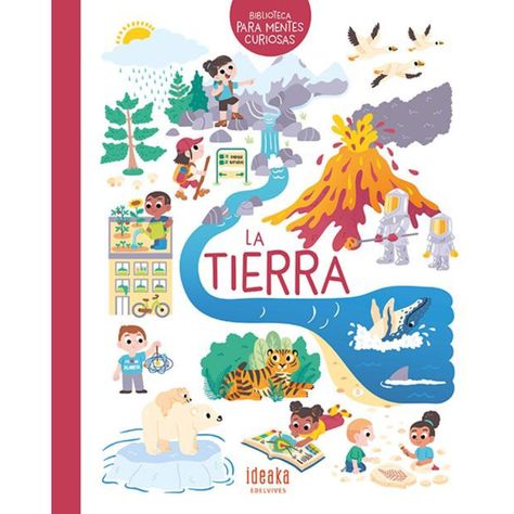 Libro biblioteca para mentes curiosas - LA TIERRA-0
