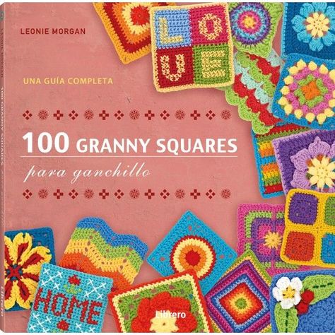 Libro 100 GRANNY SQUARES PARA GANCHILLO-0