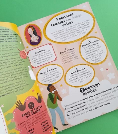Libro El Gran Libro De Listas Curiosas Del Cuerpo Humano-3