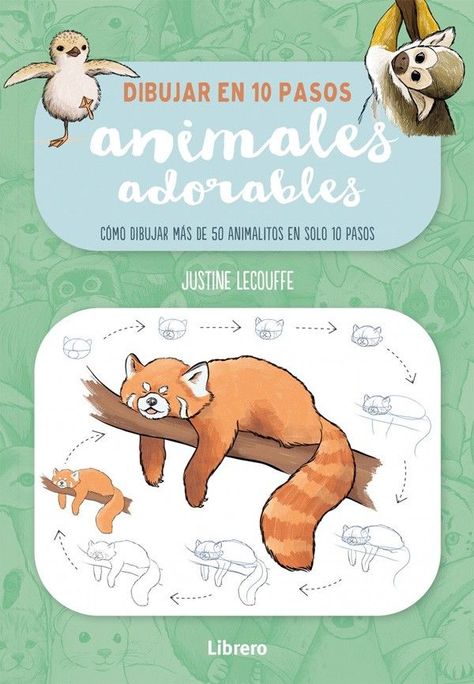 Libro Dibujar en 10 pasos: Animales Adorables-0