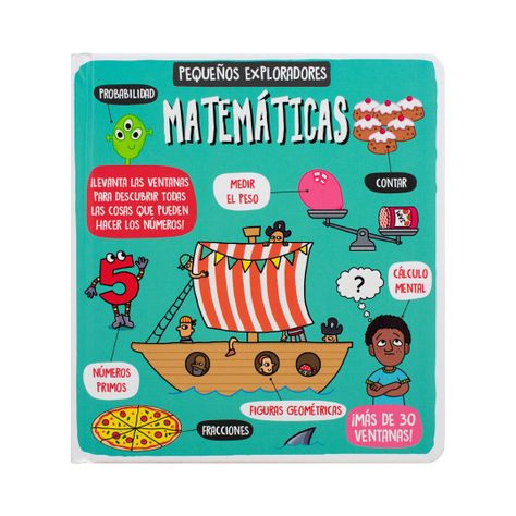 Libro pequeños exploradores - Matemáticas-0