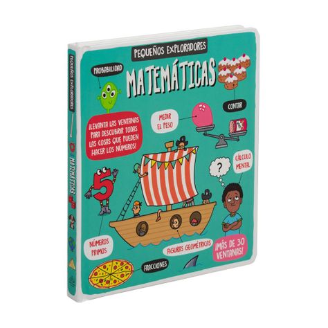 Libro pequeños exploradores - Matemáticas-2