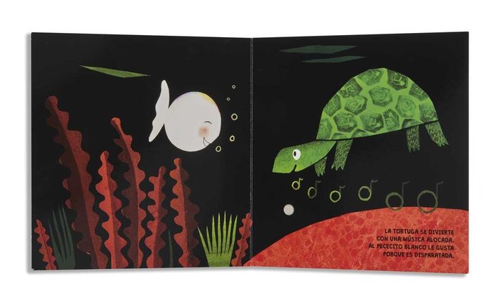 Libro Con Sonidos - El Pececito Blanco Y La Cancion Del Mar-1