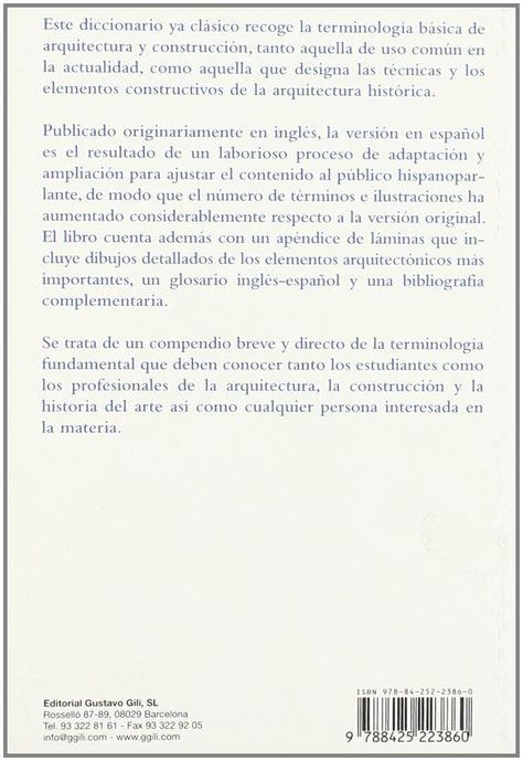 Libro Dicc. Manual Ilustrado De Arquitectura.  (nva Edición)-1