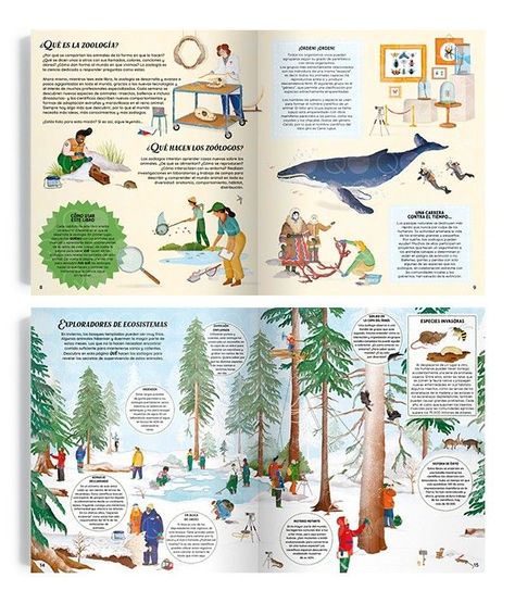 Libro Zoología. La ciencia que estudia el reino animal-1