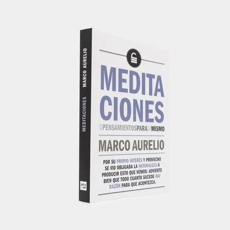 Libro Meditaciones o Pensamientos para si mismo-1