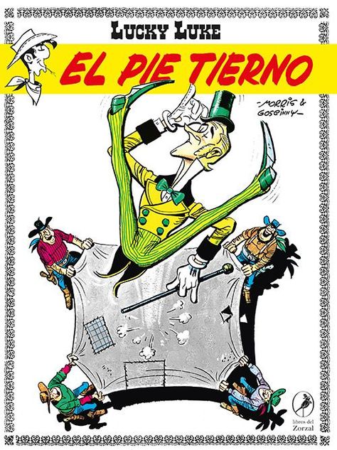 Libro El Pie Tierno. Lucky Luke 24-0