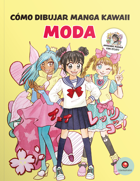 Libro Como dibujar Manga Kawaii - MODA-0