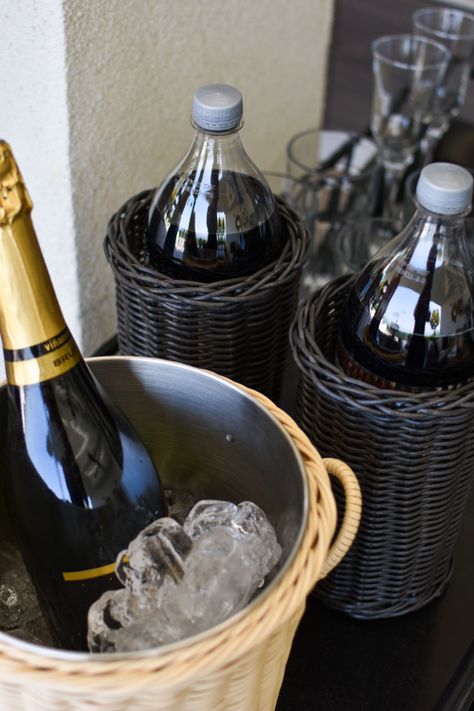 Cubre Botella Bebida Black-4