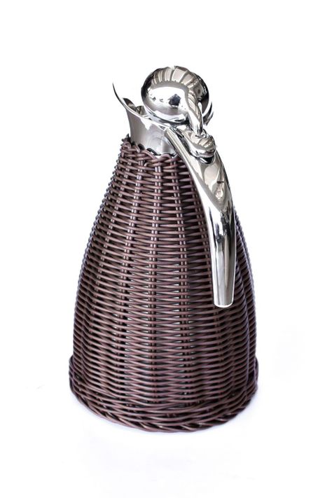Termo de Rattan Chocolate-0