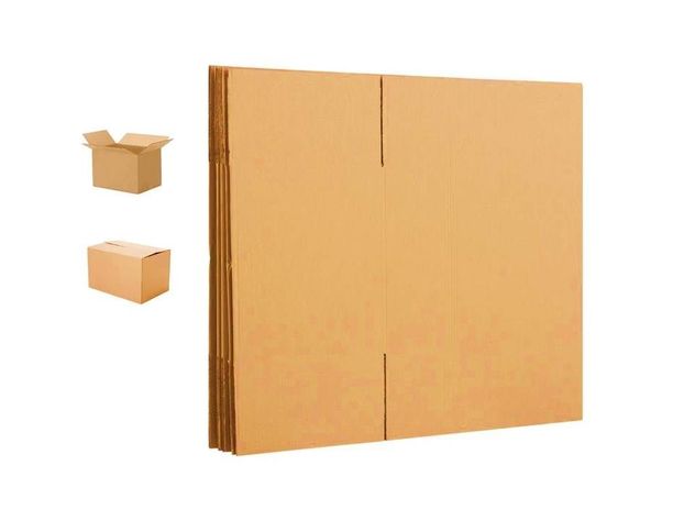 Pack 5 cajas de cartón corrugado 60x40x40 cm - Tatou Pack -1