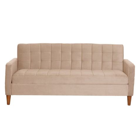 FUTON GENOVA  TELA VELVET BEIGE-0
