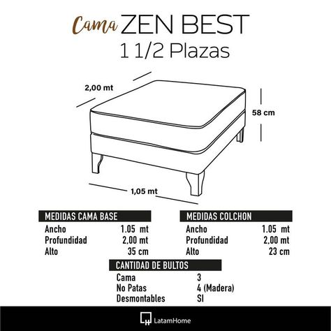 Cama Europea Zen Best 1.5 Plaza Tela Velvet Turquesa-2