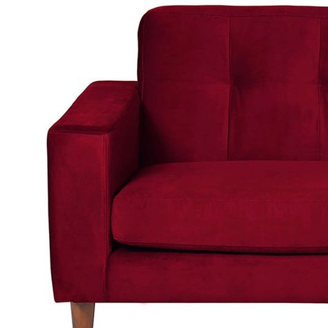 Sofa Chaiselong Der Salerno Tela  Velvet  Burdeo-2