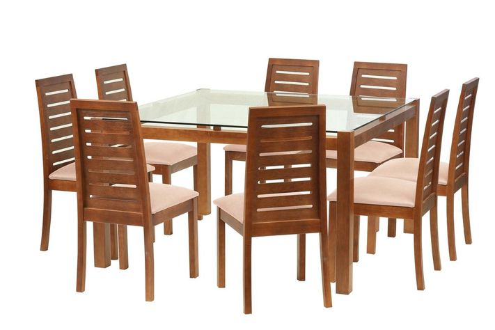 Juego De Comedor Barcelona 1400X1400 S/Tenerife Pu Beige-0
