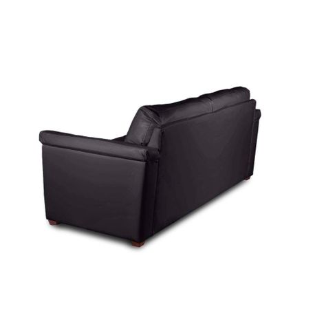 SOFA ANCONA 3C PU GRANO NEGRO-2