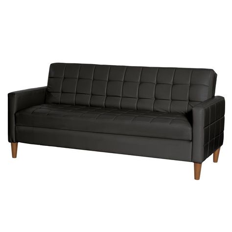 FUTON GENOVA  PU NEGRO-1