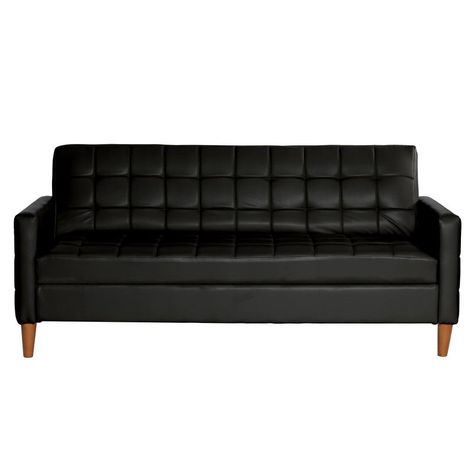 FUTON GENOVA  PU NEGRO-0