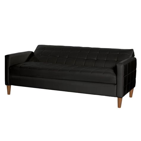 FUTON GENOVA  PU NEGRO-2