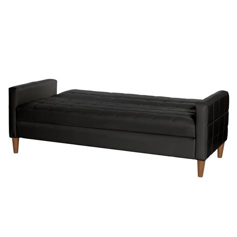 FUTON GENOVA  PU NEGRO-3
