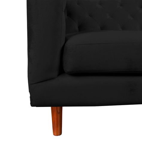 SOFA BRESCIA 2C TELA VELVET VIVIAN NEGRO-2