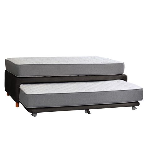 CAMA NIDO ZEN BEST CUERO NEGRO 1 1/2 PZA-1