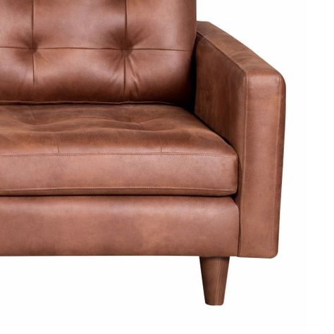 Sofa Seccional Izquierdo Napoles Cuero Kentucky Tabaco-4